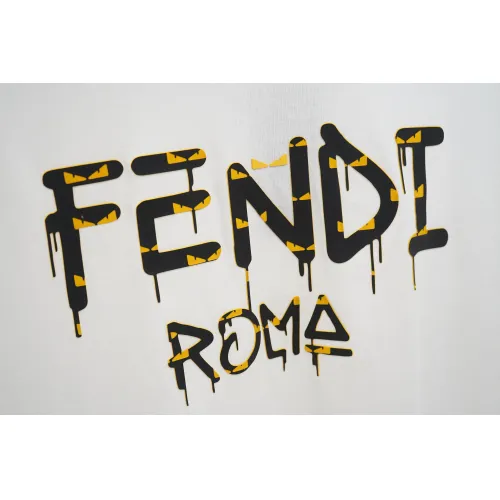 Replica Fendi T-Shirts Short Sleeved For Unisex #1458311 $34.00 USD for Wholesale