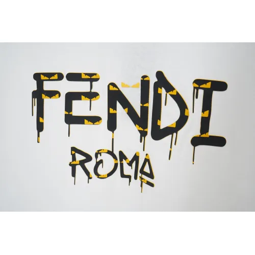 Replica Fendi T-Shirts Short Sleeved For Unisex #1458311 $34.00 USD for Wholesale