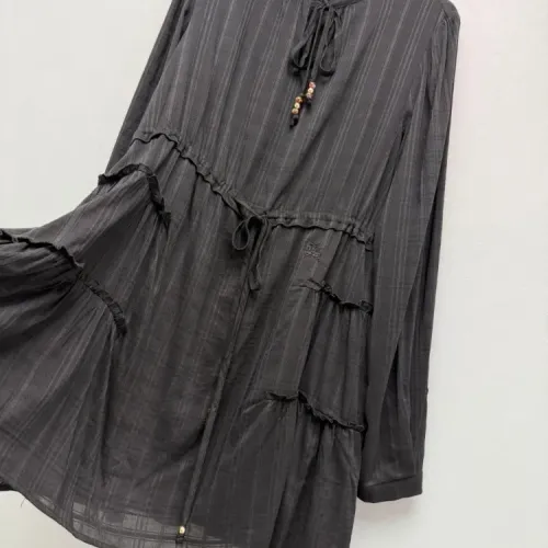Replica Burberry Dresses Long Sleeved For Women #1458319 $128.00 USD for Wholesale