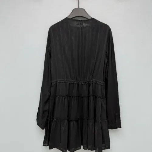 Replica Burberry Dresses Long Sleeved For Women #1458319 $128.00 USD for Wholesale