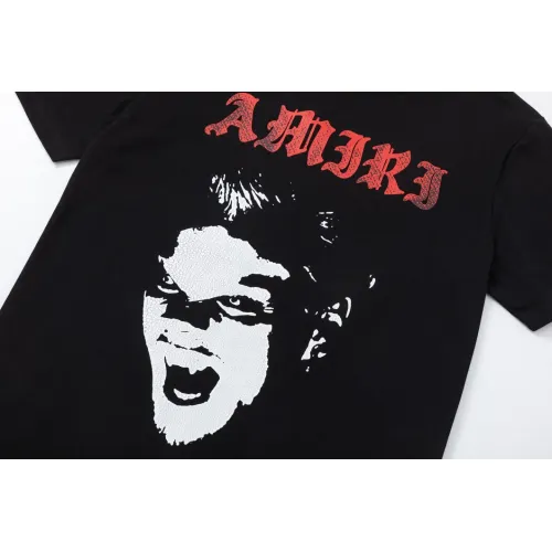 Replica Amiri T-Shirts Short Sleeved For Unisex #1458335 $34.00 USD for Wholesale