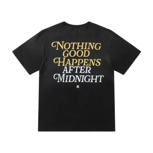 Replica Amiri T-Shirts Short Sleeved For Unisex #1458345 $40.00 USD for Wholesale