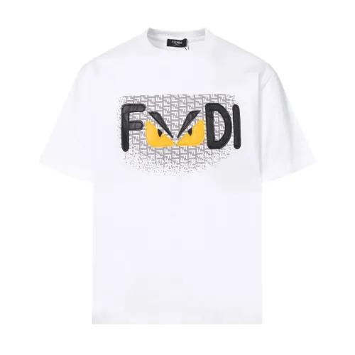 Cheap Fendi T-Shirts Short Sleeved For Unisex #1458395, $$40.00 USD On Fendi T-Shirts