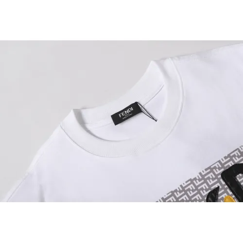 Replica Fendi T-Shirts Short Sleeved For Unisex #1458395 $40.00 USD for Wholesale