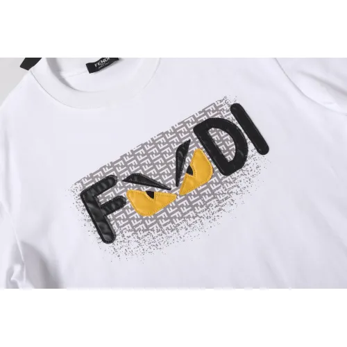 Replica Fendi T-Shirts Short Sleeved For Unisex #1458395 $40.00 USD for Wholesale