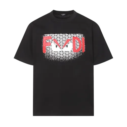 Cheap Fendi T-Shirts Short Sleeved For Unisex #1458396, $$40.00 USD On Fendi T-Shirts