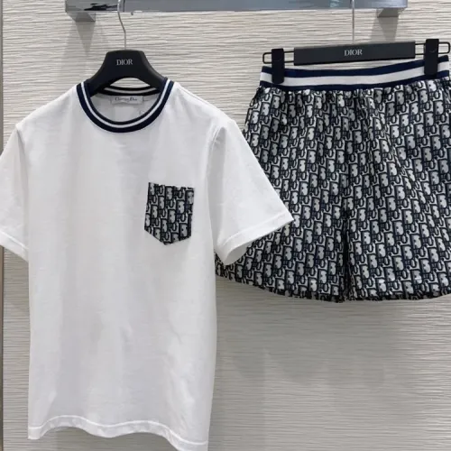 Cheap Christian Dior Tracksuits Short Sleeved For Women #1458456, $$76.00 USD On Christian Dior Tracksuits