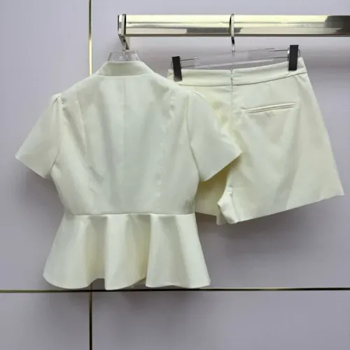 Replica Prada Tracksuits Short Sleeved For Women #1458490 $88.00 USD for Wholesale