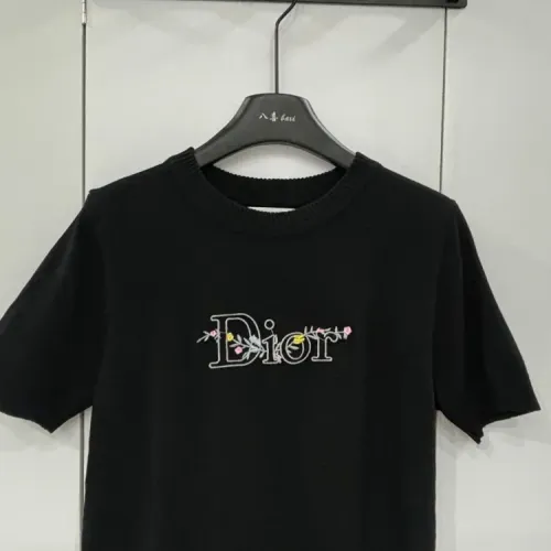 Replica Christian Dior T-Shirts Short Sleeved For Women #1458509 $48.00 USD for Wholesale