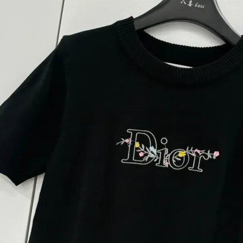 Replica Christian Dior T-Shirts Short Sleeved For Women #1458509 $48.00 USD for Wholesale