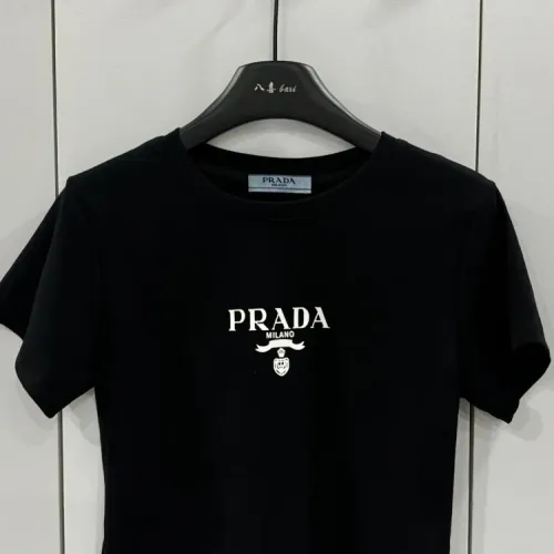Replica Prada T-Shirts Short Sleeved For Women #1458513 $48.00 USD for Wholesale