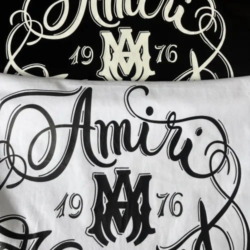 Replica Amiri T-Shirts Short Sleeved For Unisex #1458537 $32.00 USD for Wholesale