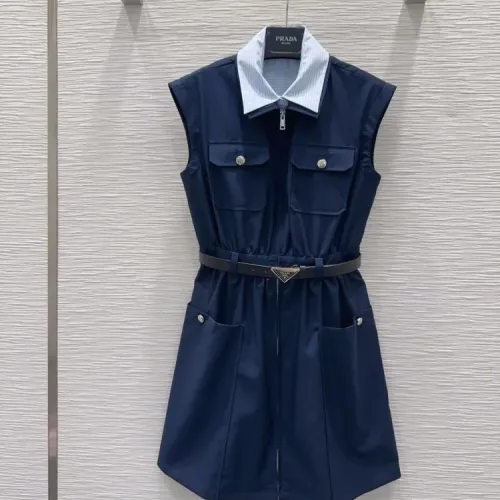 Cheap Prada Dresses Sleeveless For Women #1458569, $$140.00 USD On Prada Dresses