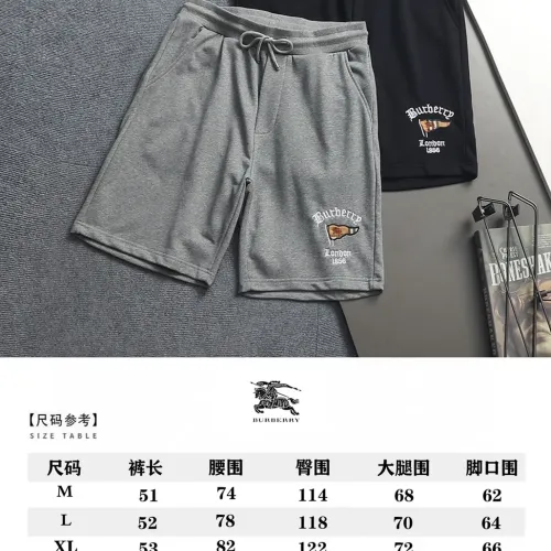 Replica Burberry Pants For Men #1458575 $52.00 USD for Wholesale