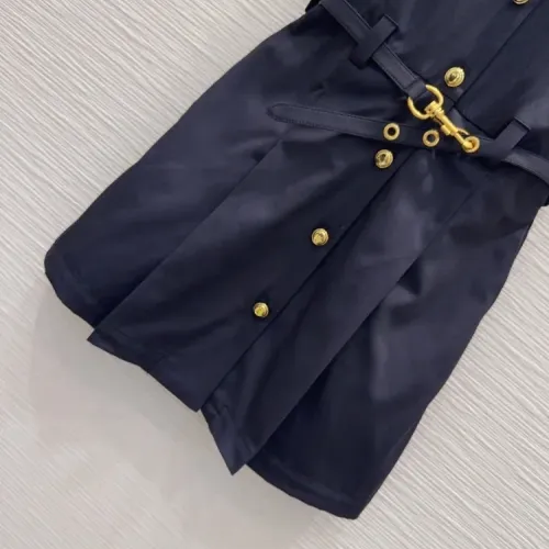 Replica MIU MIU Dresses Short Sleeved For Women #1458588 $128.00 USD for Wholesale