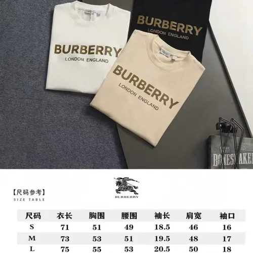 Replica Burberry T-Shirts Short Sleeved For Unisex #1458593 $40.00 USD for Wholesale