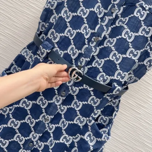 Replica Gucci Dresses Sleeveless For Women #1458595 $135.00 USD for Wholesale