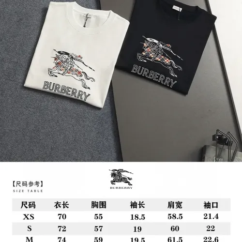 Replica Burberry T-Shirts Short Sleeved For Unisex #1458596 $40.00 USD for Wholesale