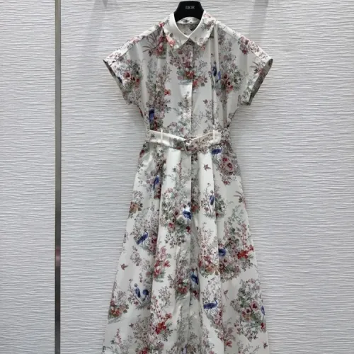Cheap Christian Dior Dresses Short Sleeved For Women #1458599, $$140.00 USD On Christian Dior Dresses