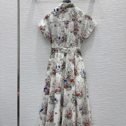 Replica Christian Dior Dresses Short Sleeved For Women #1458599 $140.00 USD for Wholesale