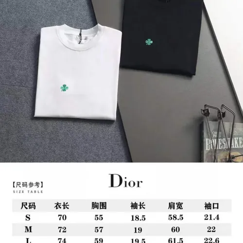 Replica Christian Dior T-Shirts Short Sleeved For Unisex #1458602 $42.00 USD for Wholesale