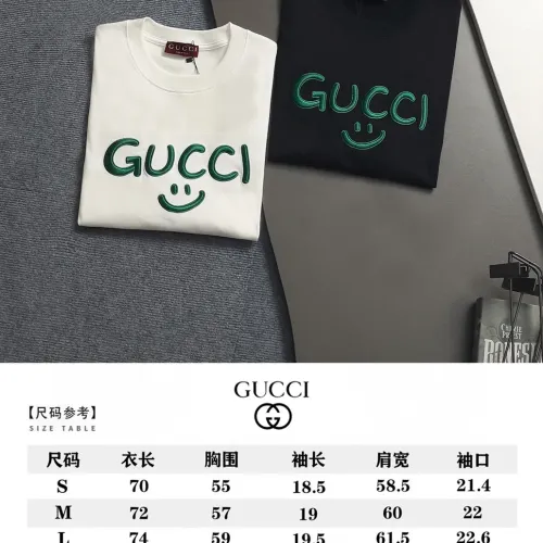 Replica Gucci T-Shirts Short Sleeved For Unisex #1458607 $42.00 USD for Wholesale