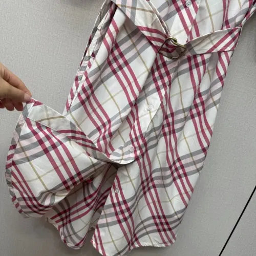 Replica Burberry Dresses Short Sleeved For Women #1458609 $140.00 USD for Wholesale