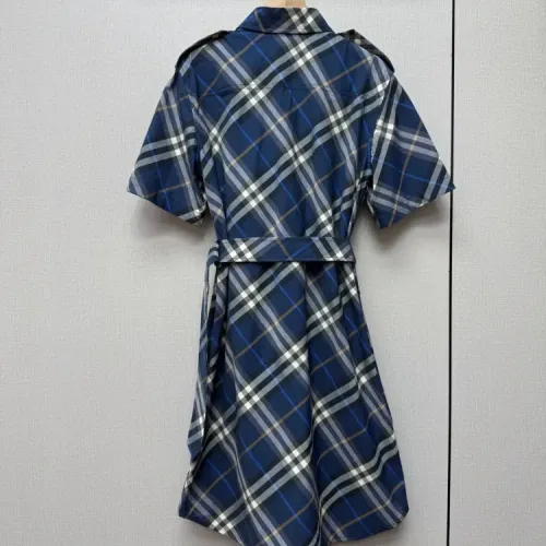 Replica Burberry Dresses Short Sleeved For Women #1458610 $140.00 USD for Wholesale