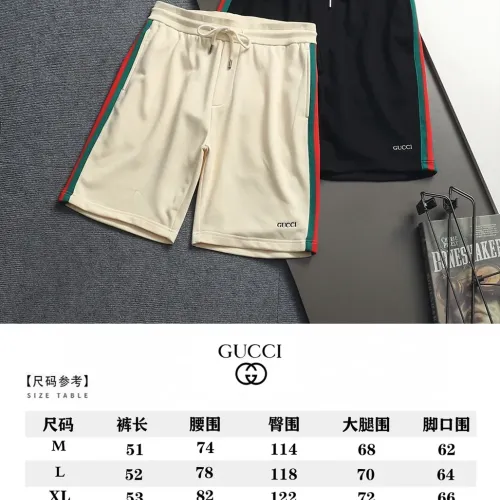 Replica Gucci Pants For Men #1458615 $52.00 USD for Wholesale