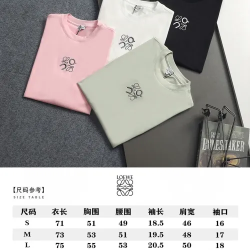 Replica LOEWE T-Shirts Short Sleeved For Unisex #1458629 $40.00 USD for Wholesale