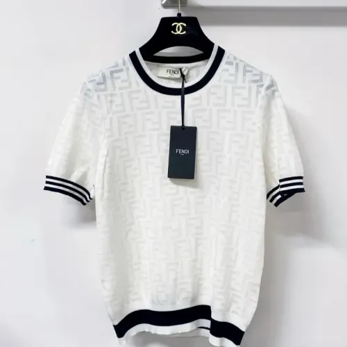 Cheap Fendi T-Shirts Short Sleeved For Women #1458680, $$96.00 USD On Fendi T-Shirts
