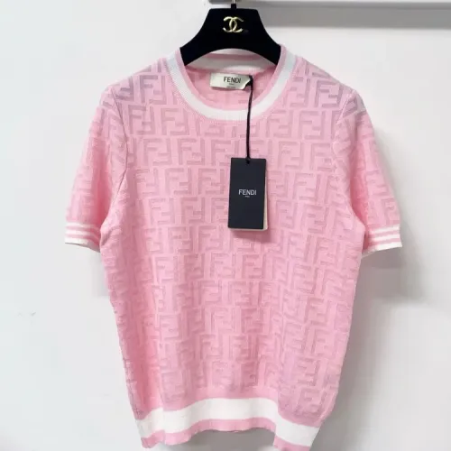 Cheap Fendi T-Shirts Short Sleeved For Women #1458681, $$96.00 USD On Fendi T-Shirts