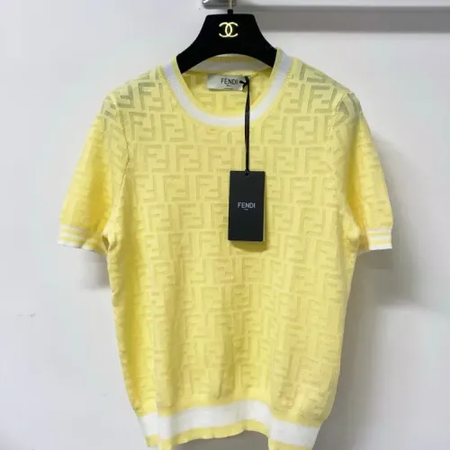 Cheap Fendi T-Shirts Short Sleeved For Women #1458682, $$96.00 USD On Fendi T-Shirts