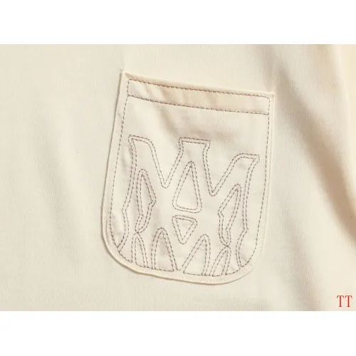 Replica Amiri T-Shirts Short Sleeved For Unisex #1458687 $40.00 USD for Wholesale