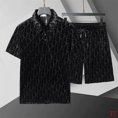 Cheap Christian Dior Tracksuits Short Sleeved For Men #1458696, $$72.00 USD On Christian Dior Tracksuits