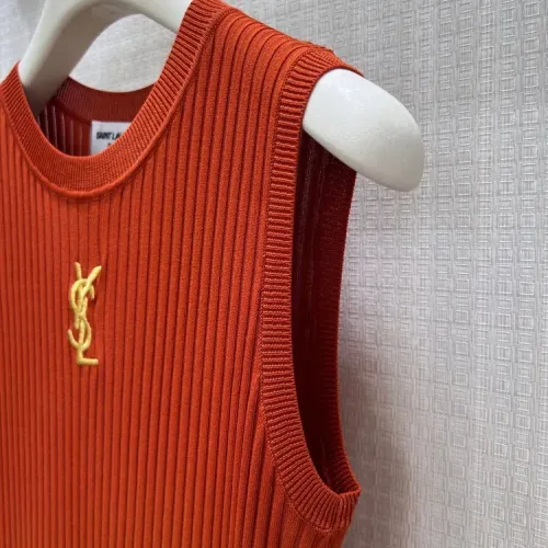 Replica Yves Saint Laurent YSL T-shirts Sleeveless For Women #1458738 $98.00 USD for Wholesale