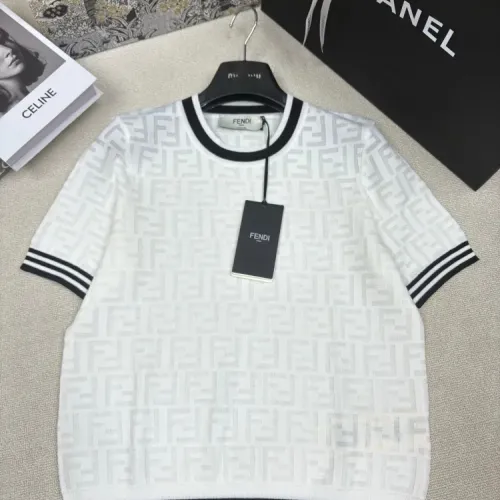 Cheap Fendi T-Shirts Short Sleeved For Women #1458766, $$76.00 USD On Fendi T-Shirts
