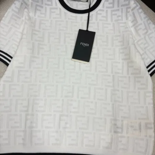 Replica Fendi T-Shirts Short Sleeved For Women #1458766 $76.00 USD for Wholesale
