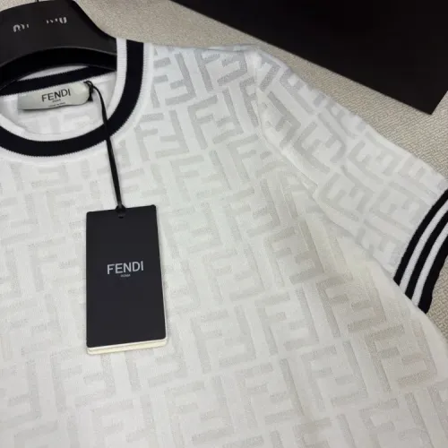 Replica Fendi T-Shirts Short Sleeved For Women #1458766 $76.00 USD for Wholesale