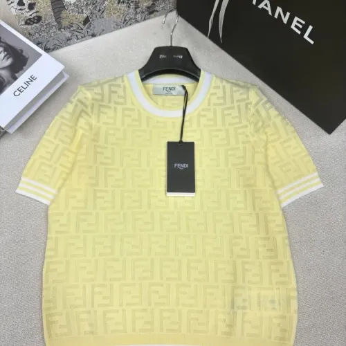Cheap Fendi T-Shirts Short Sleeved For Women #1458767, $$76.00 USD On Fendi T-Shirts