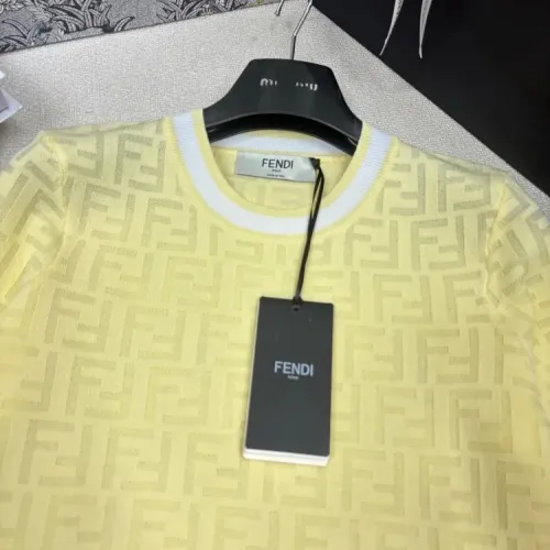 Replica Fendi T-Shirts Short Sleeved For Women #1458767 $76.00 USD for Wholesale