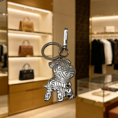 Replica Fendi Key Holder And Bag Buckle #1458839 $23.00 USD for Wholesale