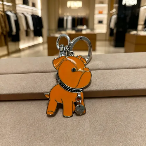 Replica Fendi Key Holder And Bag Buckle #1458840 $23.00 USD for Wholesale