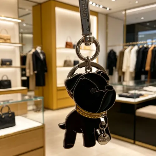 Replica Fendi Key Holder And Bag Buckle #1458841 $23.00 USD for Wholesale