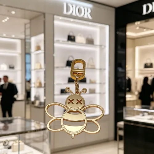 Replica Christian Dior Key Holder And Bag Buckle #1458843 $25.00 USD for Wholesale