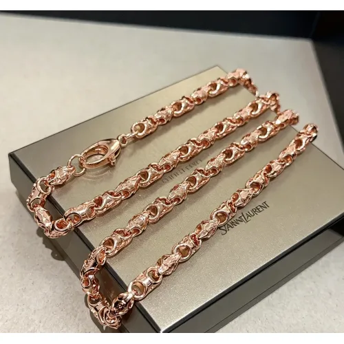 Cheap Yves Saint Laurent YSL Necklaces #1458844, $$48.00 USD On Yves Saint Laurent YSL Necklaces