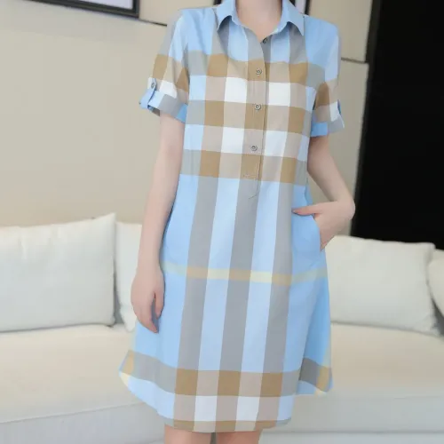 Cheap Burberry Dresses Short Sleeved For Women #1458859, $$85.00 USD On Burberry Dresses