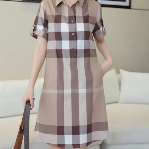 Cheap Burberry Dresses Short Sleeved For Women #1458860, $$85.00 USD On Burberry Dresses