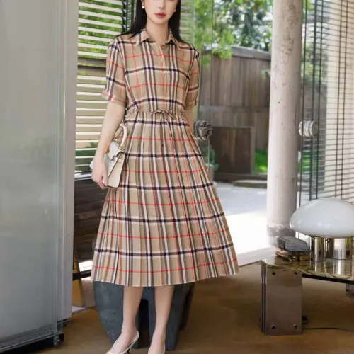 Cheap Burberry Dresses Short Sleeved For Women #1458862, $$85.00 USD On Burberry Dresses