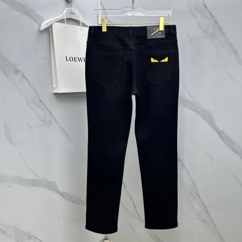 Replica Fendi Jeans For Men #1458873 $88.00 USD for Wholesale